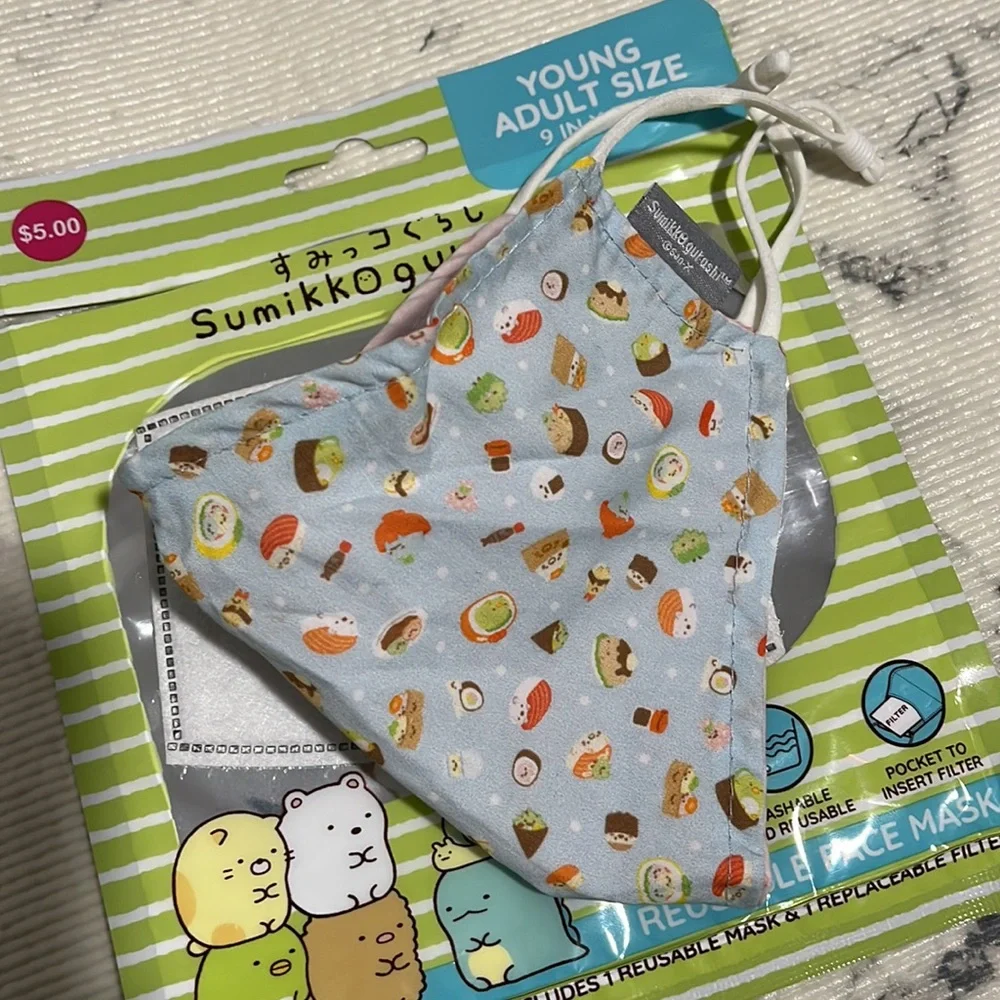 Sumikko Gurashi Young Adult Face Mask